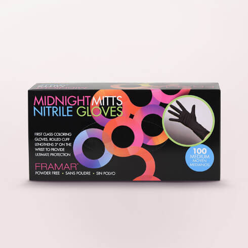Midnight Mitts Nitrile Gloves Large- 100pc - Image 3